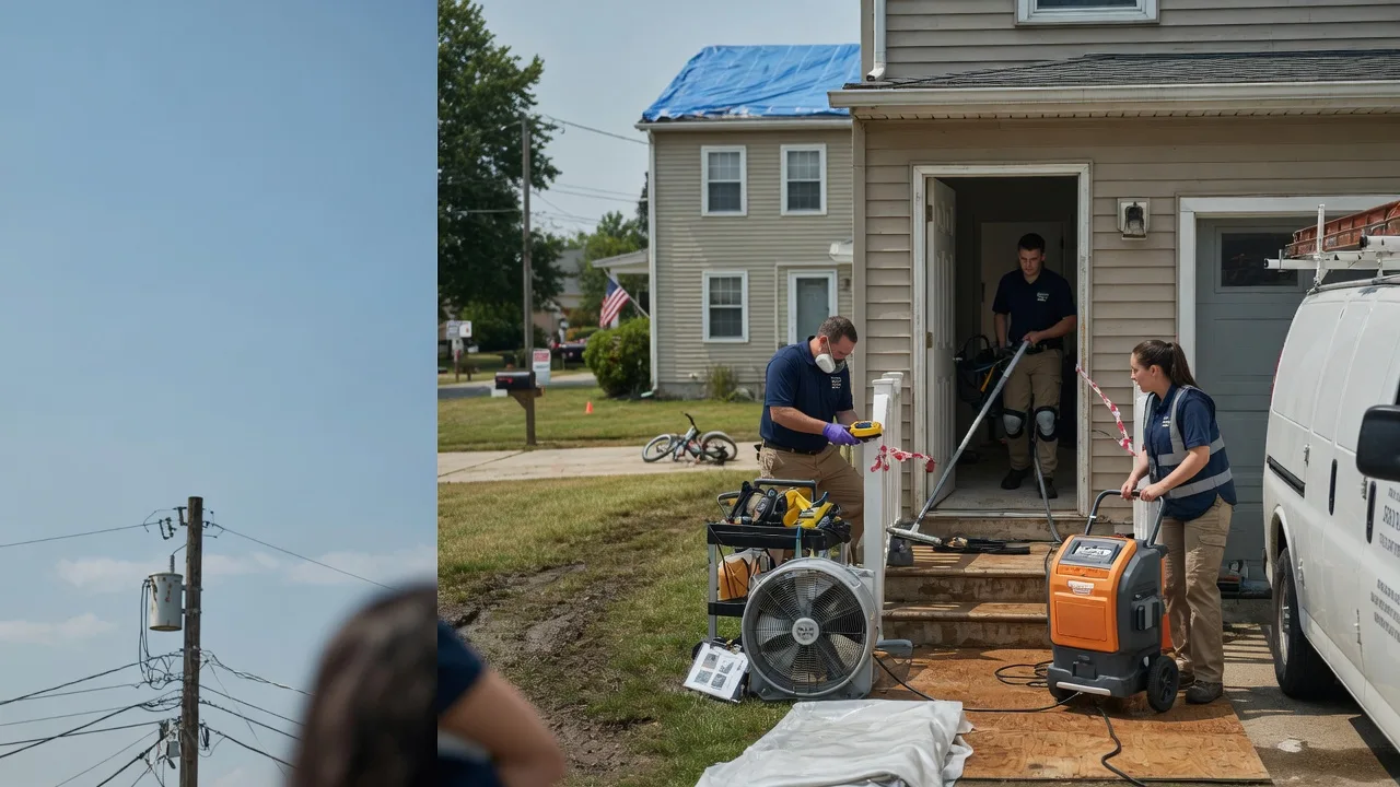 Water Damage Repair in Westmoreland City, PA near me